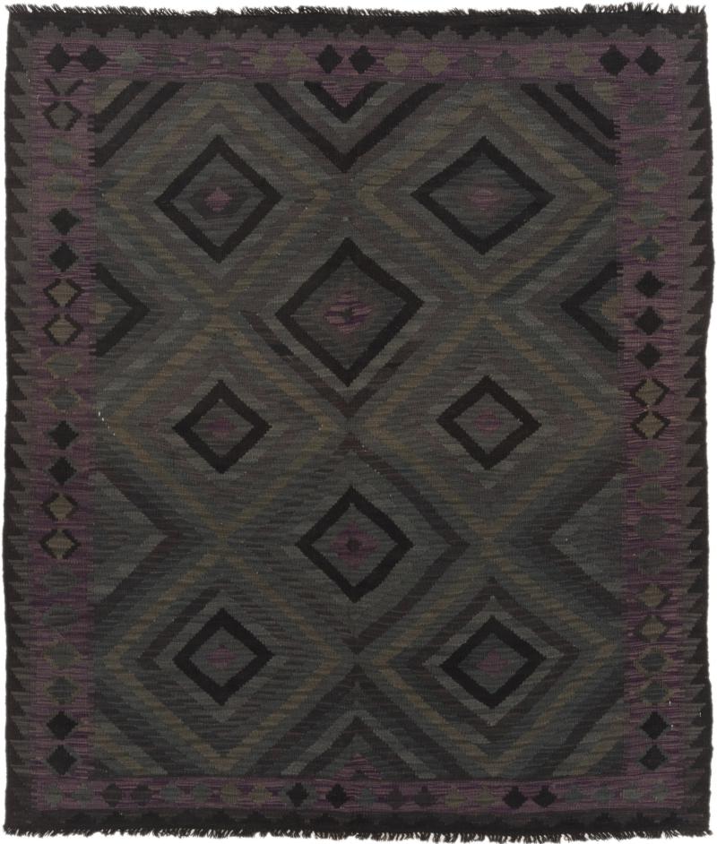 Afghanska mattan Kilim Afghan Heritage 6'6"x5'7" 6'6"x5'7", Persisk matta handvävd 