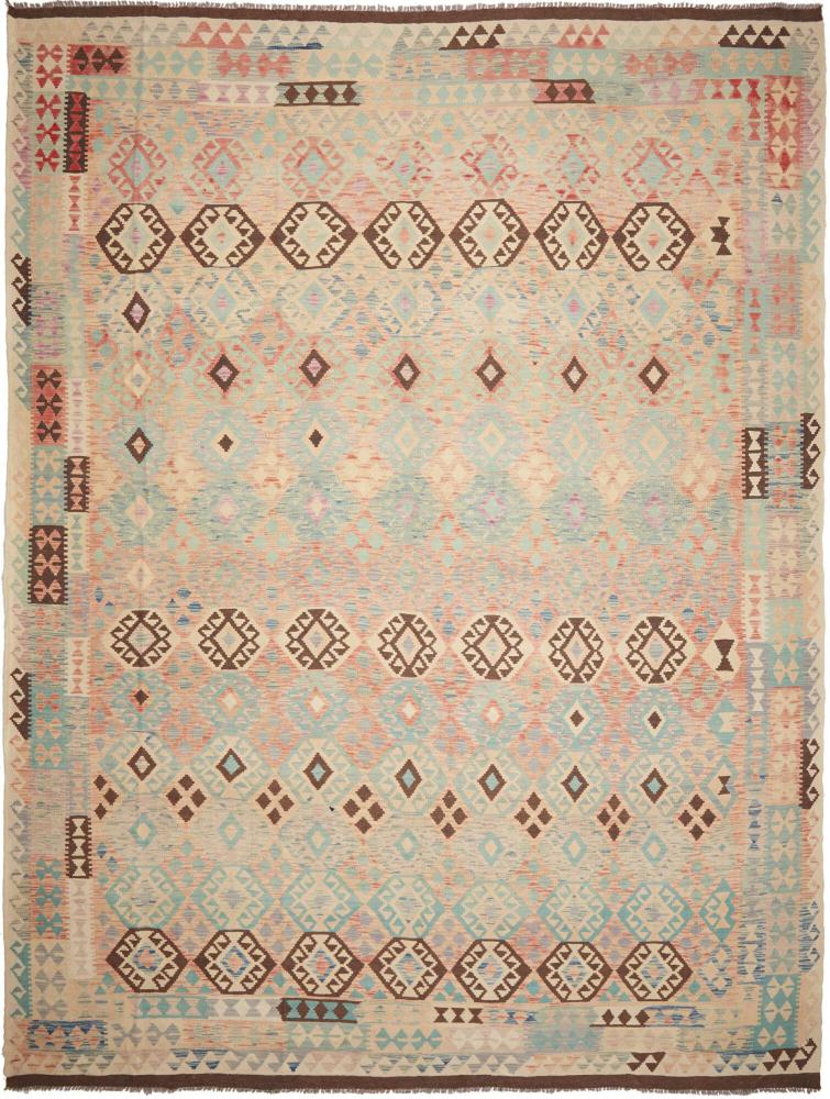 Afghanischer Teppich Kelim Afghan 406x307 406x307, Perserteppich Handgewebt