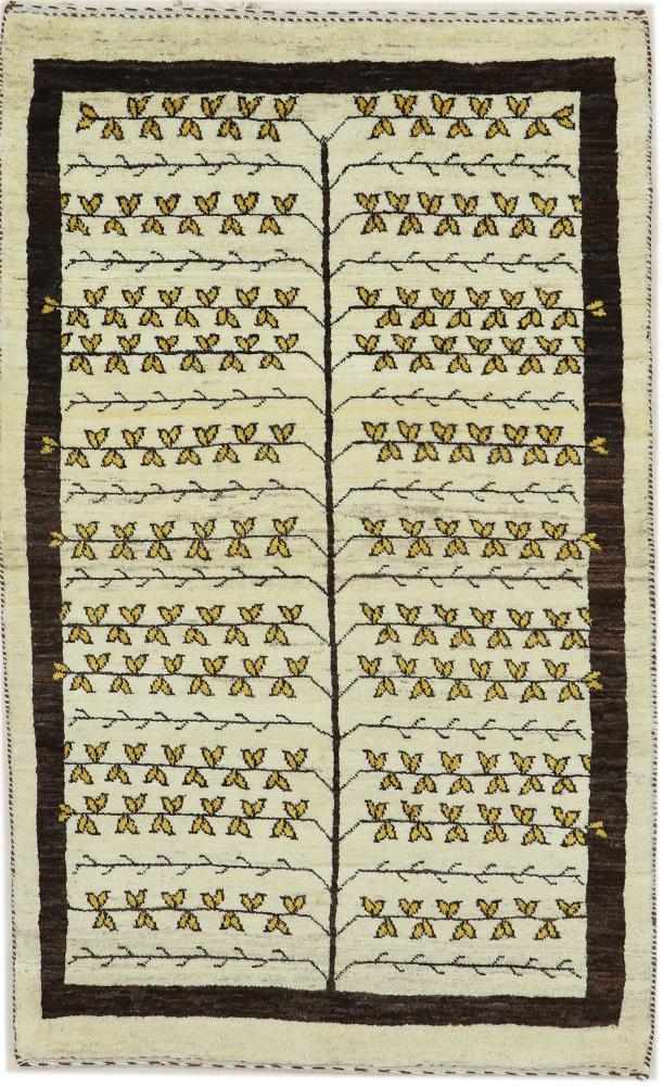  ペルシャ絨毯 ペルシャ ギャッベ ペルシャ ロリbaft Nature 4'3"x2'7" 4'3"x2'7",  ペルシャ絨毯 手織り