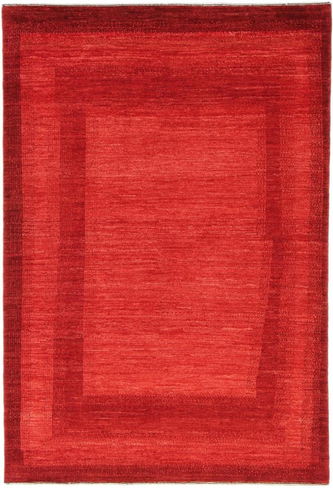 Persian Rug Persian Gabbeh Loribaft Atash 192x131 192x131, Persian Rug Knotted by hand