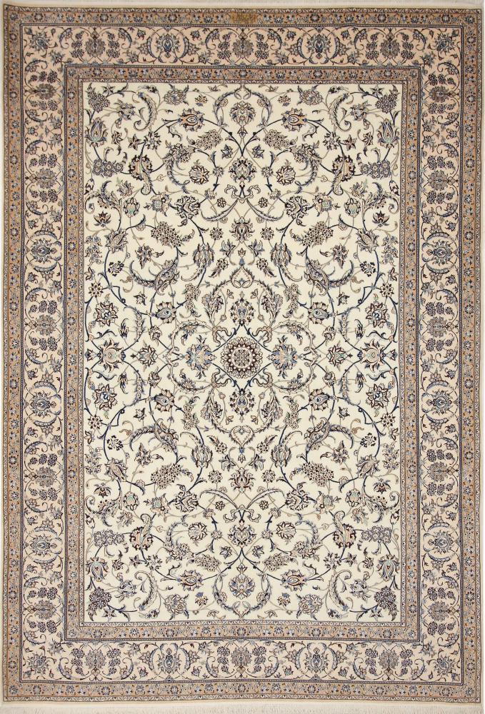 Tapis persan Naïn 6La 10'2"x7'0" 10'2"x7'0", Tapis persan Noué à la main