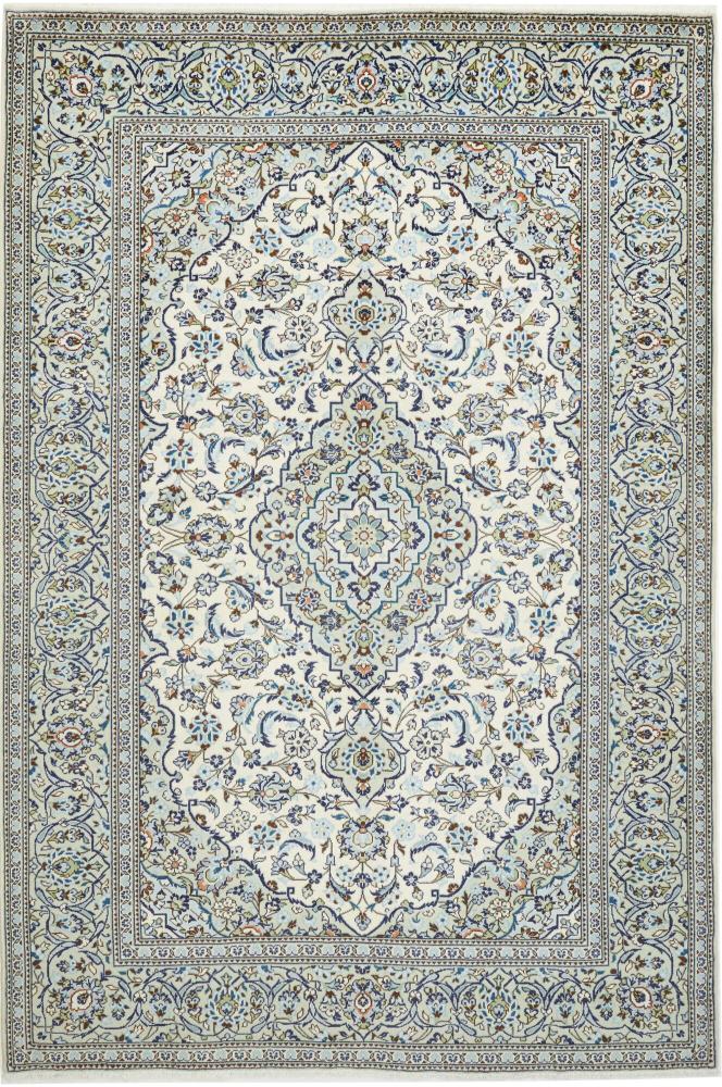 Persian Rug Keshan 9'6"x6'6" 9'6"x6'6", Persian Rug Knotted by hand