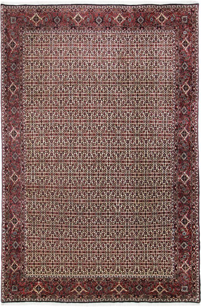  ペルシャ絨毯 ビジャー Tekab 10'4"x7'0" 10'4"x7'0",  ペルシャ絨毯 手織り
