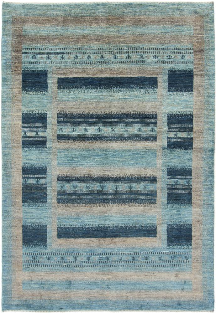 Tapis persan Persan Gabbeh Loribaft Nature 250x174 250x174, Tapis persan Noué à la main