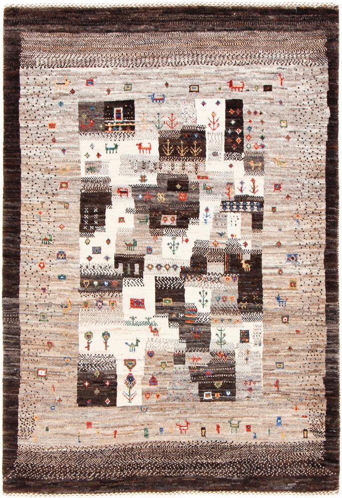  ペルシャ絨毯 ペルシャ ギャッベ ペルシャ ロリbaft Nowbaft 122x85 122x85,  ペルシャ絨毯 手織り