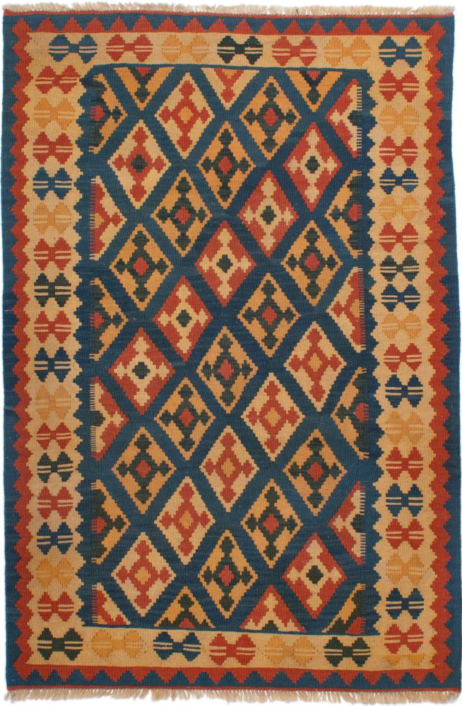 Persian Rug Kilim Fars 194x123 194x123, Persian Rug Woven by hand