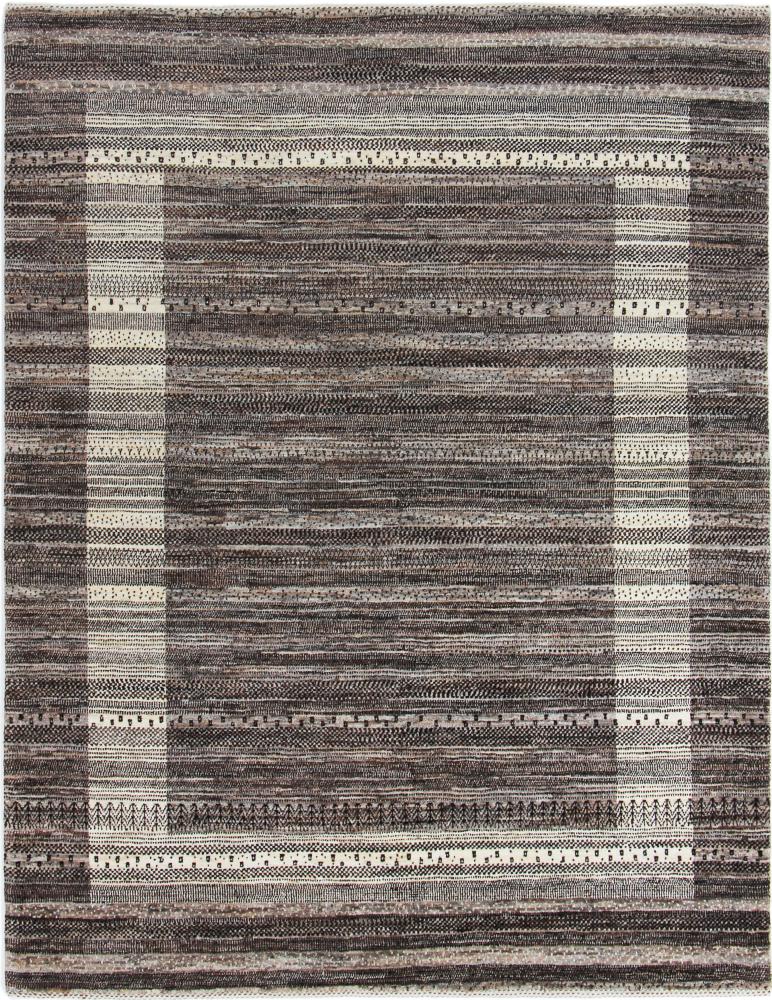 Tapis persan Persan Gabbeh Loribaft Nowbaft 197x151 197x151, Tapis persan Noué à la main