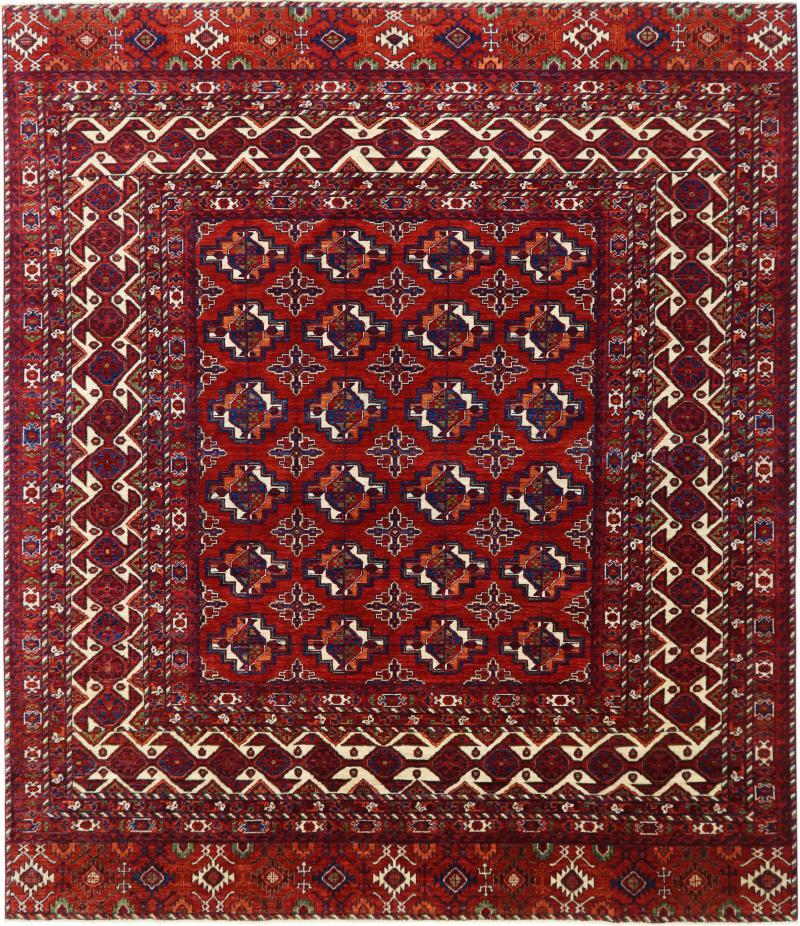 Pakistani rug Ziegler Farahan 9'5"x8'0" 9'5"x8'0", Persian Rug Knotted by hand