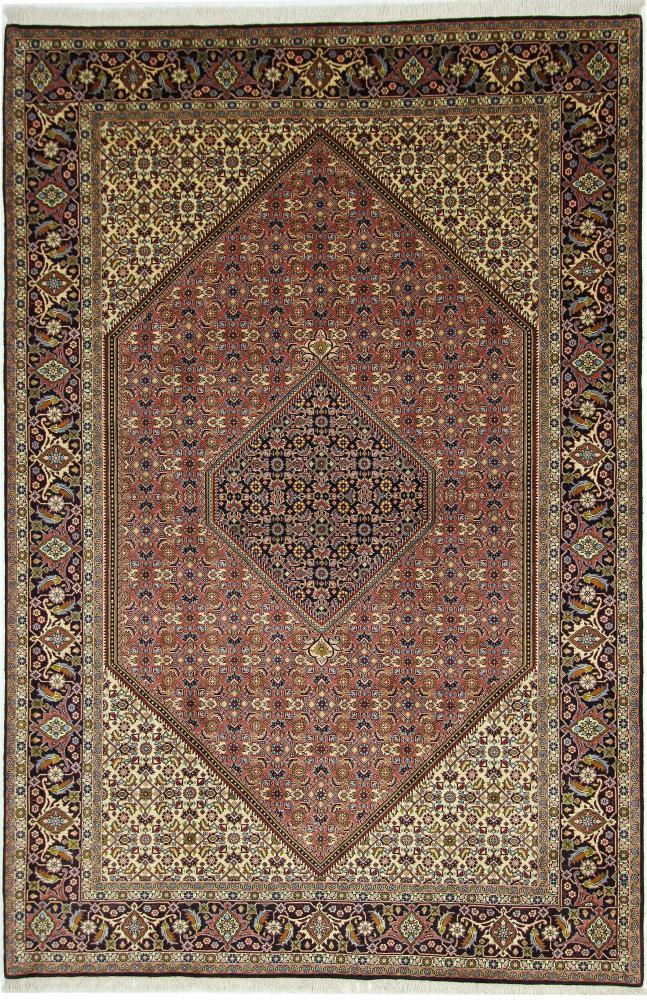 Persian Rug Bidjar 9'9"x6'6" 9'9"x6'6", Persian Rug Knotted by hand