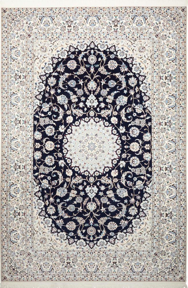  ペルシャ絨毯 ナイン 6La 307x210 307x210,  ペルシャ絨毯 手織り
