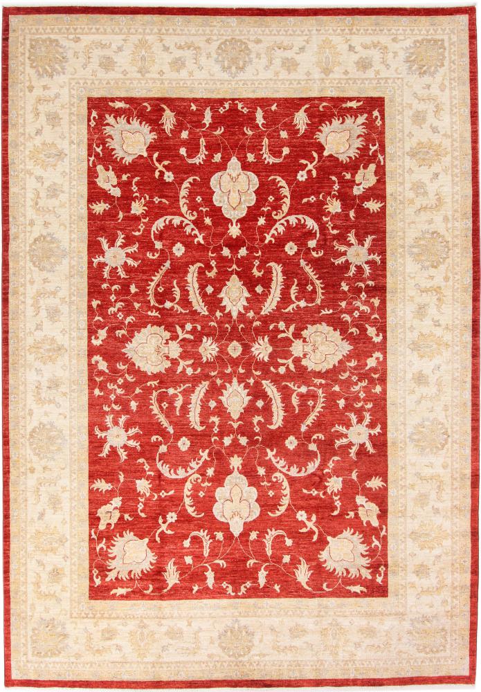 Afghanischer Teppich Ziegler Farahan 349x249 349x249, Perserteppich Handgeknüpft