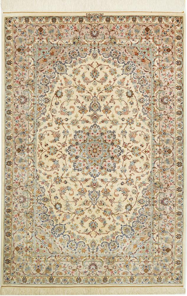 Persian Rug Qum Silk 149x101 149x101, Persian Rug Knotted by hand