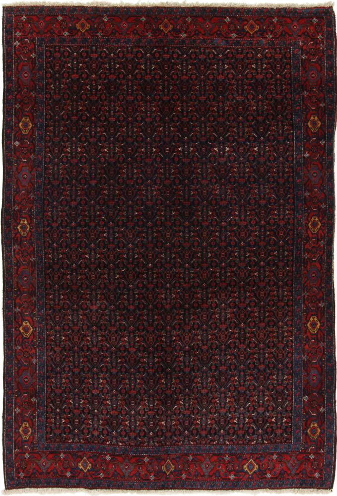  ペルシャ絨毯 センネ アンティーク 210x141 210x141,  ペルシャ絨毯 手織り