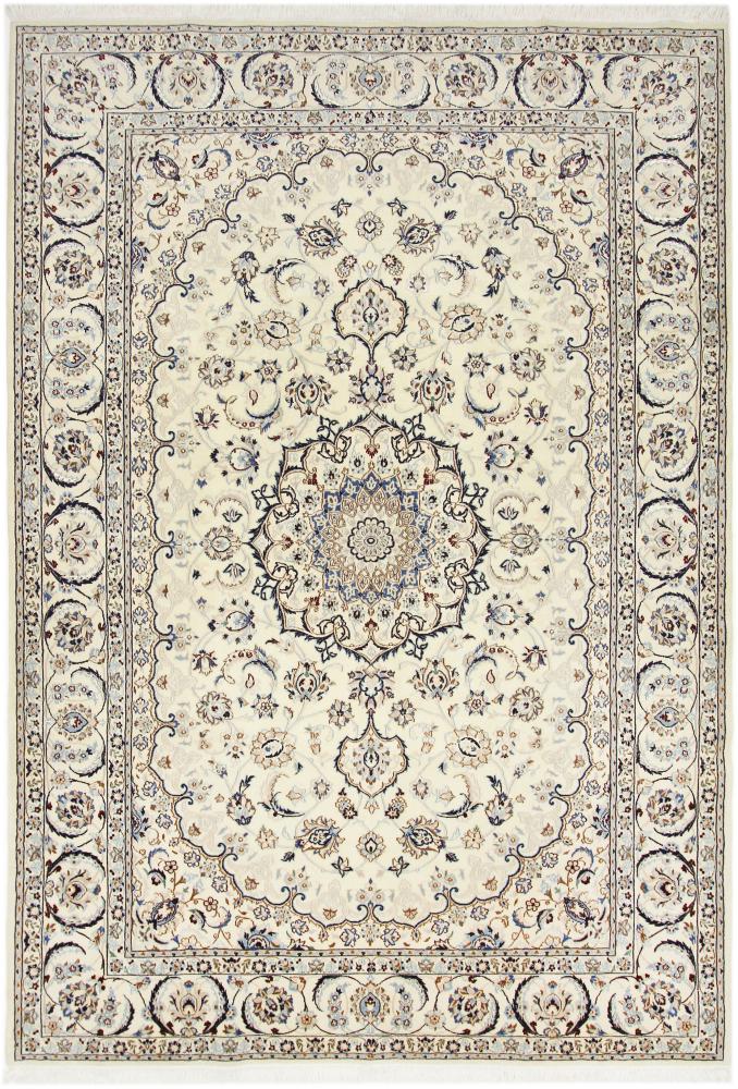 Perzisch tapijt Nain 9La 10'1"x6'11" 10'1"x6'11", Perzisch tapijt Handgeknoopte