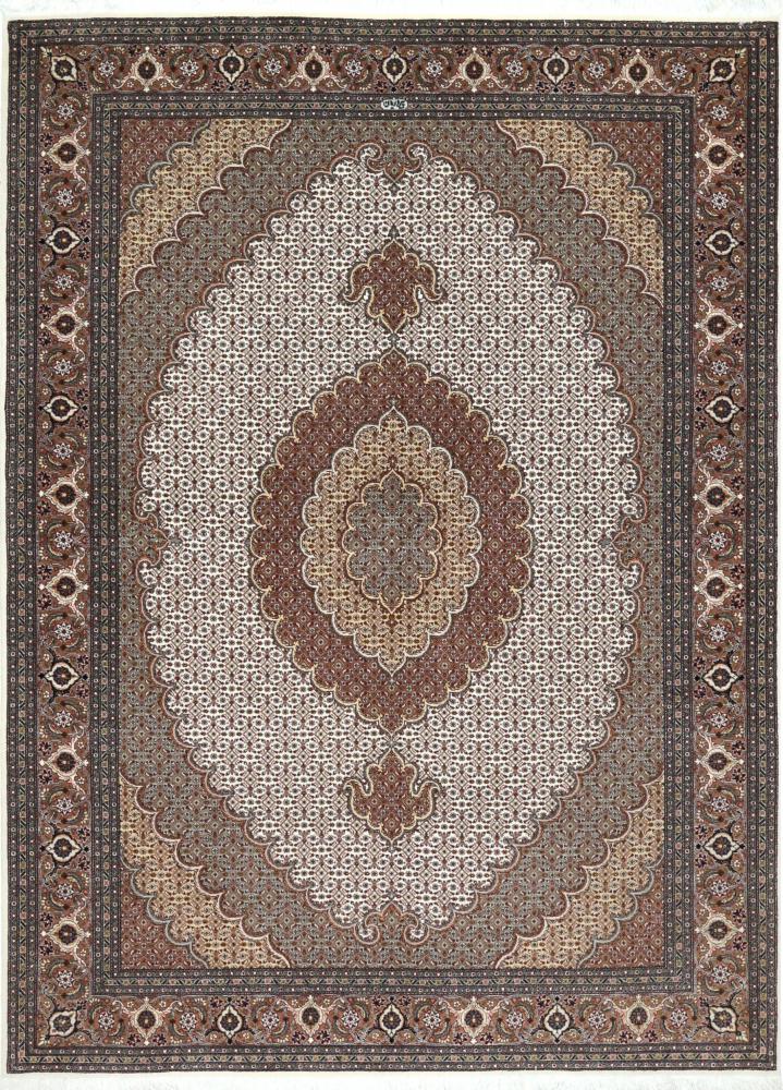 Tapis persan Tabriz Mahi 239x176 239x176, Tapis persan Noué à la main