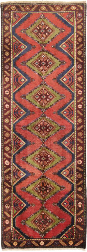 Persian Rug Hamadan 8'1"x2'10" 8'1"x2'10", Persian Rug Knotted by hand