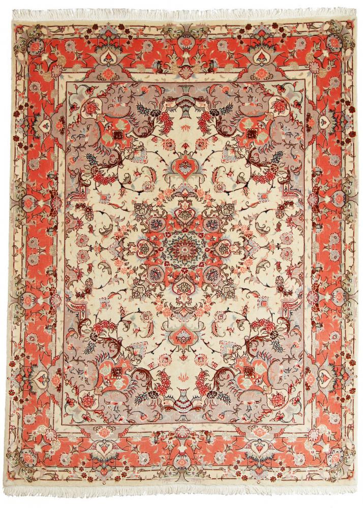 Covor persan Tabriz 50Raj 6'5"x4'10" 6'5"x4'10", Covor persan Lucrate de mână