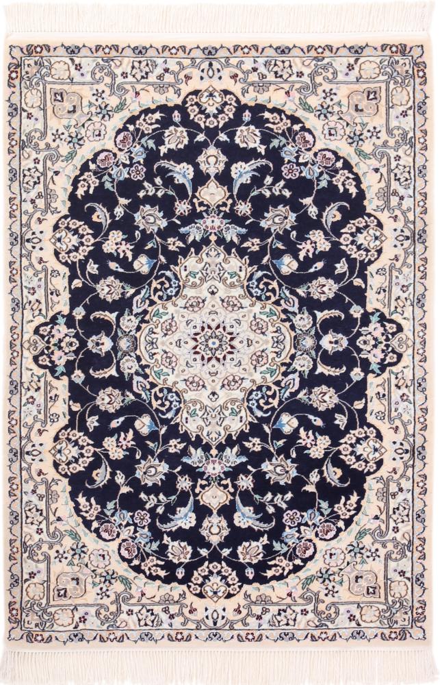 Tapis persan Naïn 6La 122x85 122x85, Tapis persan Noué à la main