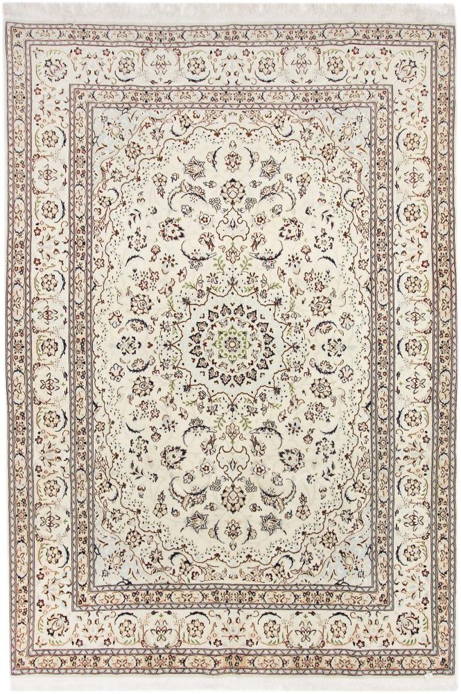 Tapis persan Naïn 9La 10'0"x6'11" 10'0"x6'11", Tapis persan Noué à la main