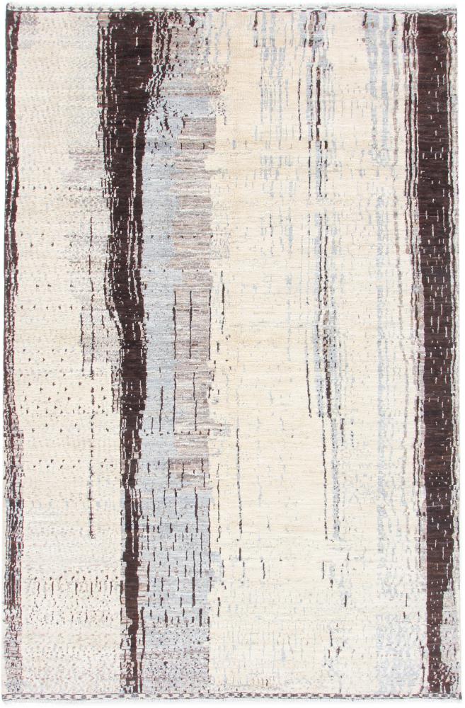 Afghaans tapijt Berbers Design 302x200 302x200, Perzisch tapijt Handgeknoopte