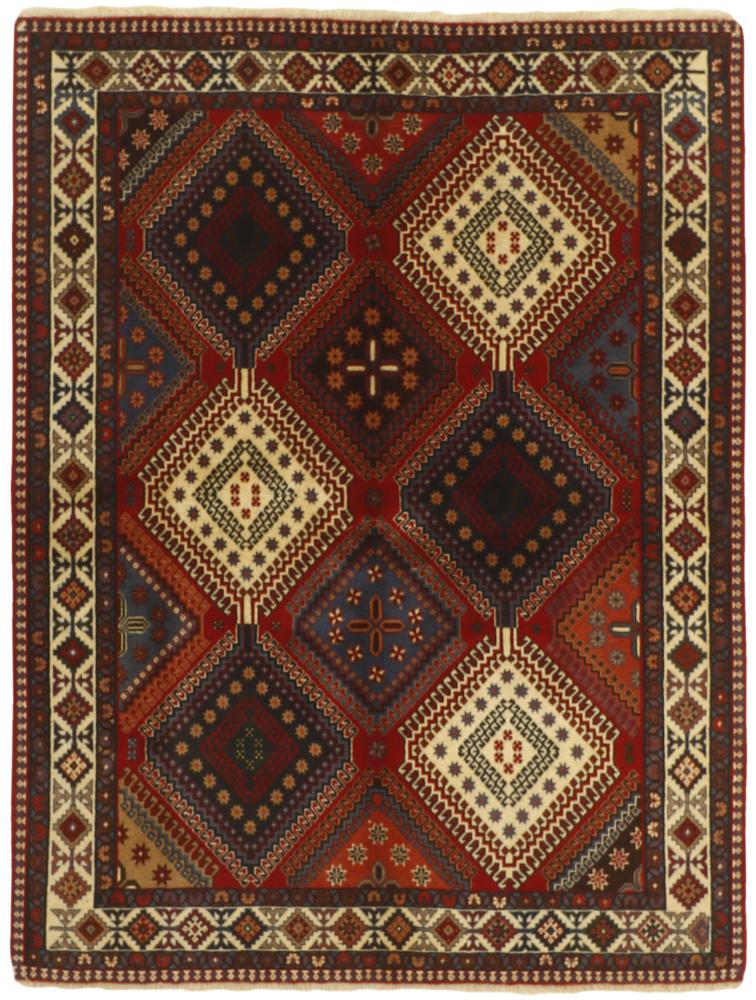 Persialainen matto Yalameh 201x152 201x152, Persialainen matto Solmittu käsin