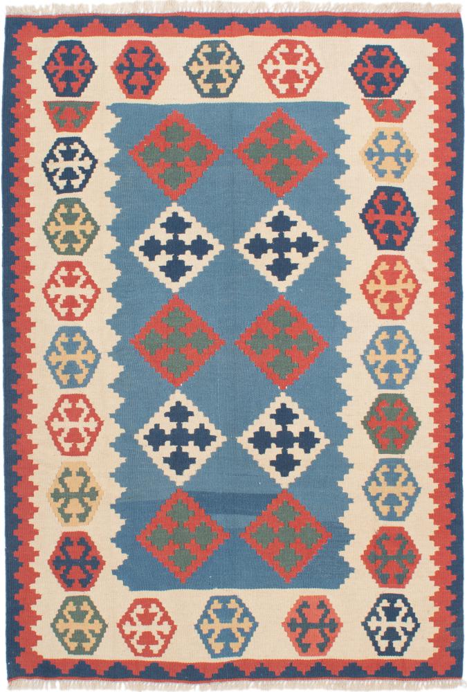 Tapete persa Kilim Fars 167x116 167x116, Tapete persa Tecido à mão