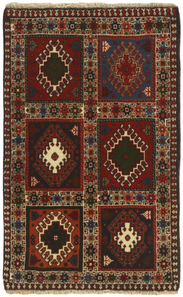 ペルシャ絨毯 ヤラメー 97x61 97x61,  ペルシャ絨毯 手織り