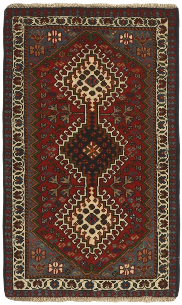 Tapis persan Yalameh 97x59 97x59, Tapis persan Noué à la main