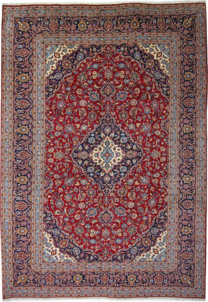 Tapis persan Kashan 414x290 414x290, Tapis persan Noué à la main