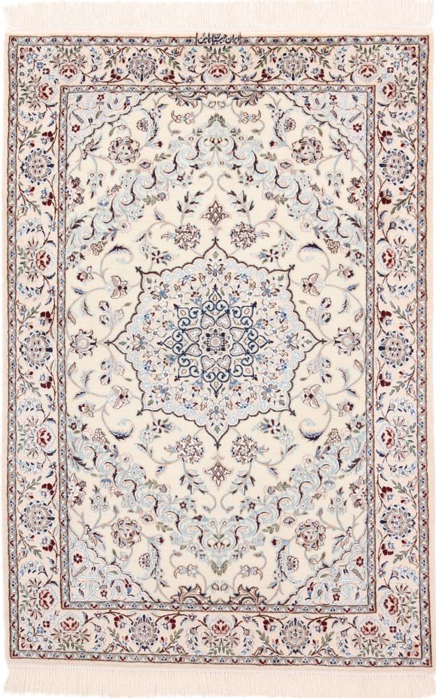 Perzisch tapijt Nain 6La 148x101 148x101, Perzisch tapijt Handgeknoopte