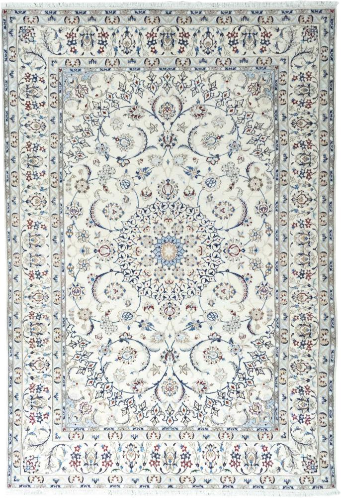 Persian Rug Nain 9La 9'11"x6'9" 9'11"x6'9", Persian Rug Knotted by hand