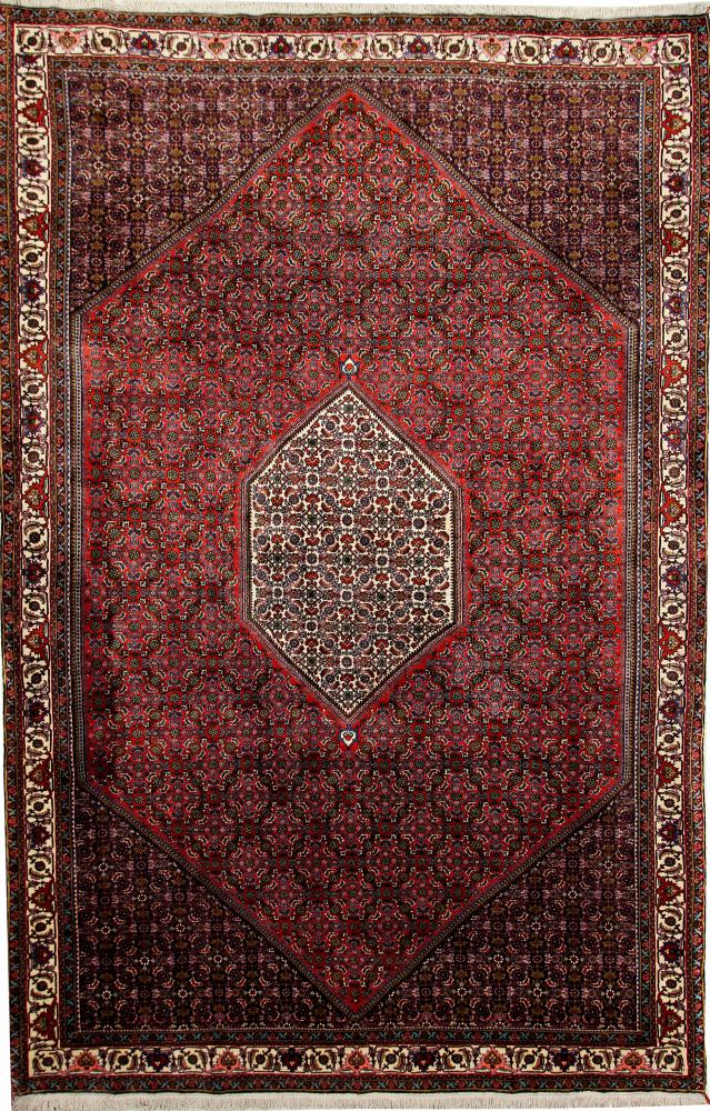 Persian Rug Bidjar 10'6"x6'10" 10'6"x6'10", Persian Rug Knotted by hand