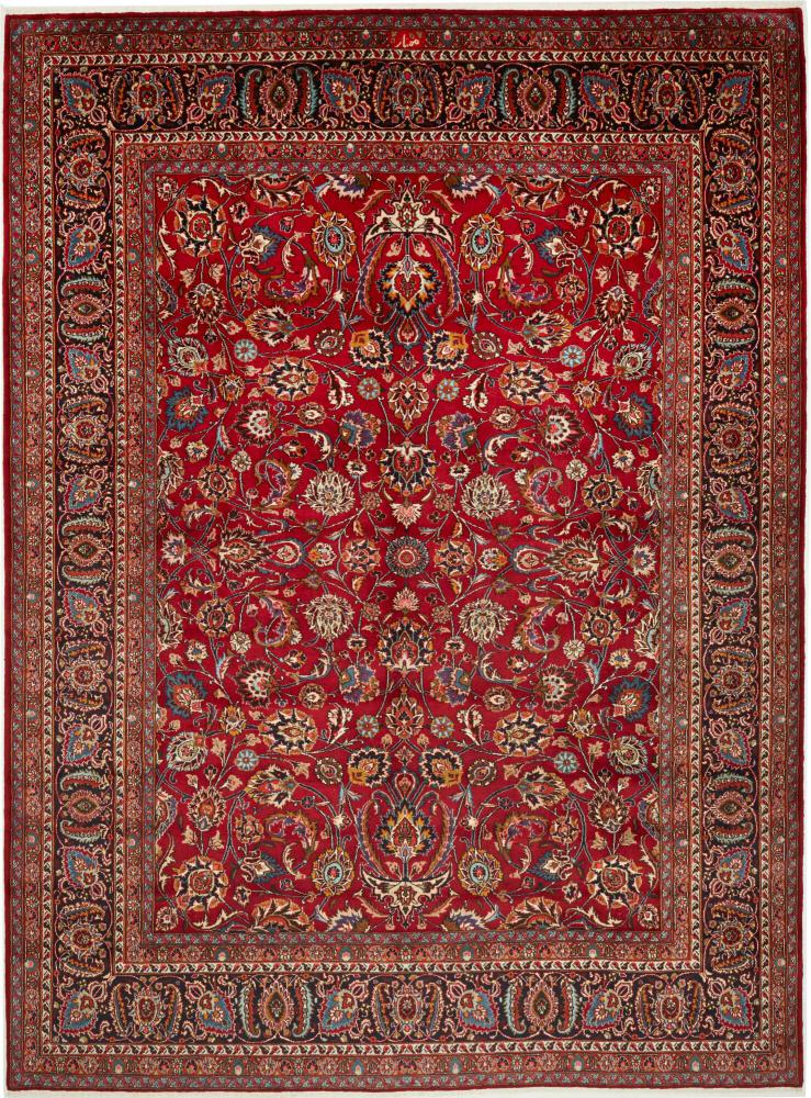 Persian Rug Mashhad 11'3"x8'5" 11'3"x8'5", Persian Rug Knotted by hand