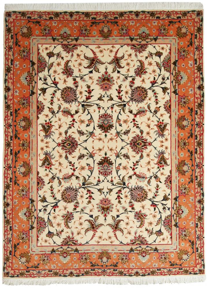 Persian Rug Tabriz 50Raj 203x150 203x150, Persian Rug Knotted by hand
