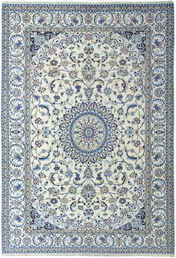 Persian Rug Nain 9La 10'0"x6'10" 10'0"x6'10", Persian Rug Knotted by hand