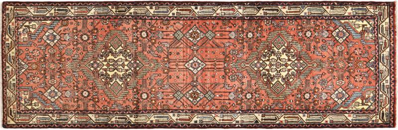 Persian Rug Taajabad 8'8"x2'9" 8'8"x2'9", Persian Rug Knotted by hand