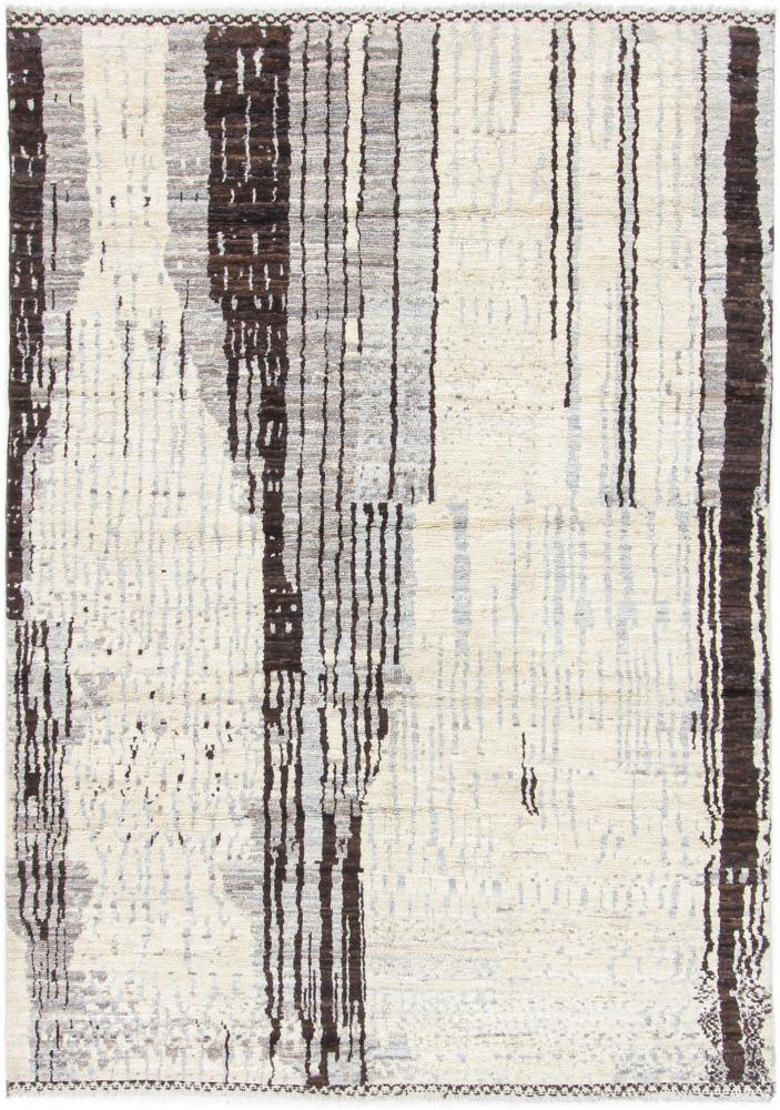 Afghanischer Teppich Berber Ela Design 228x162 228x162, Perserteppich Handgeknüpft