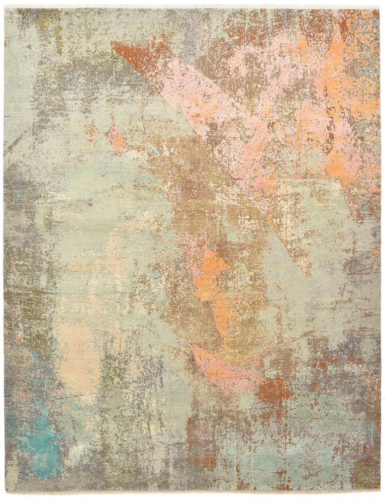 Indiaas tapijt Sadraa Sunflower 309x240 309x240, Perzisch tapijt Handgeknoopte