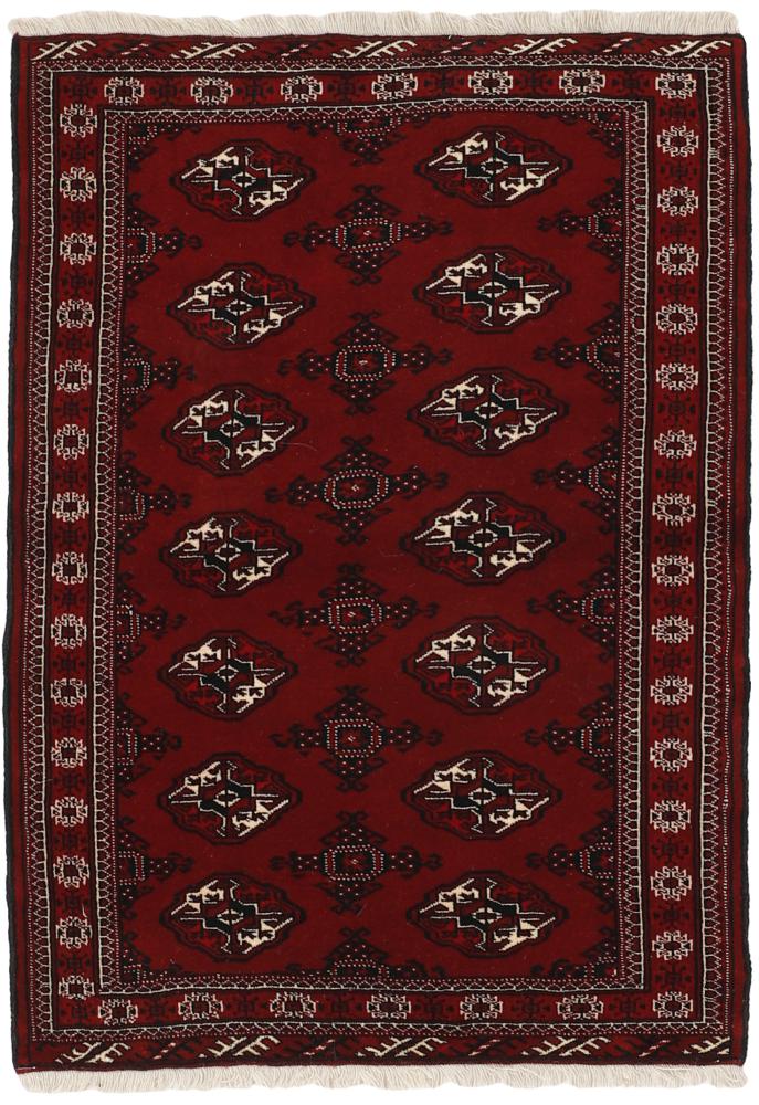 Perzsa szőnyeg Turkaman 4'10"x3'5" 4'10"x3'5", Perzsa szőnyeg Kézzel csomózva
