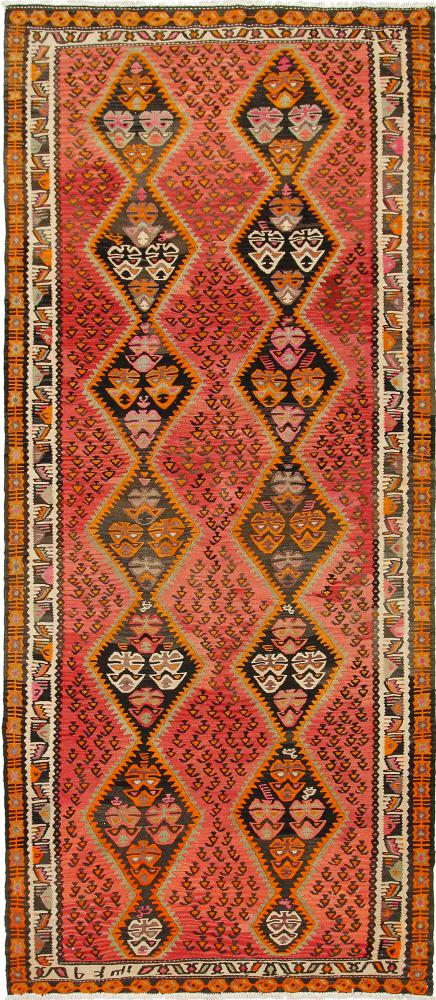 Persian Rug Kilim Fars Azerbaijan Antique 332x145 332x145, Persian Rug Woven by hand