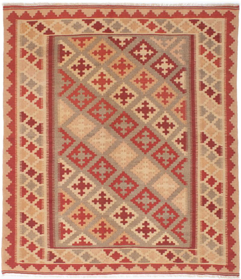  ペルシャ絨毯 キリム Fars 170x147 170x147,  ペルシャ絨毯 手織り