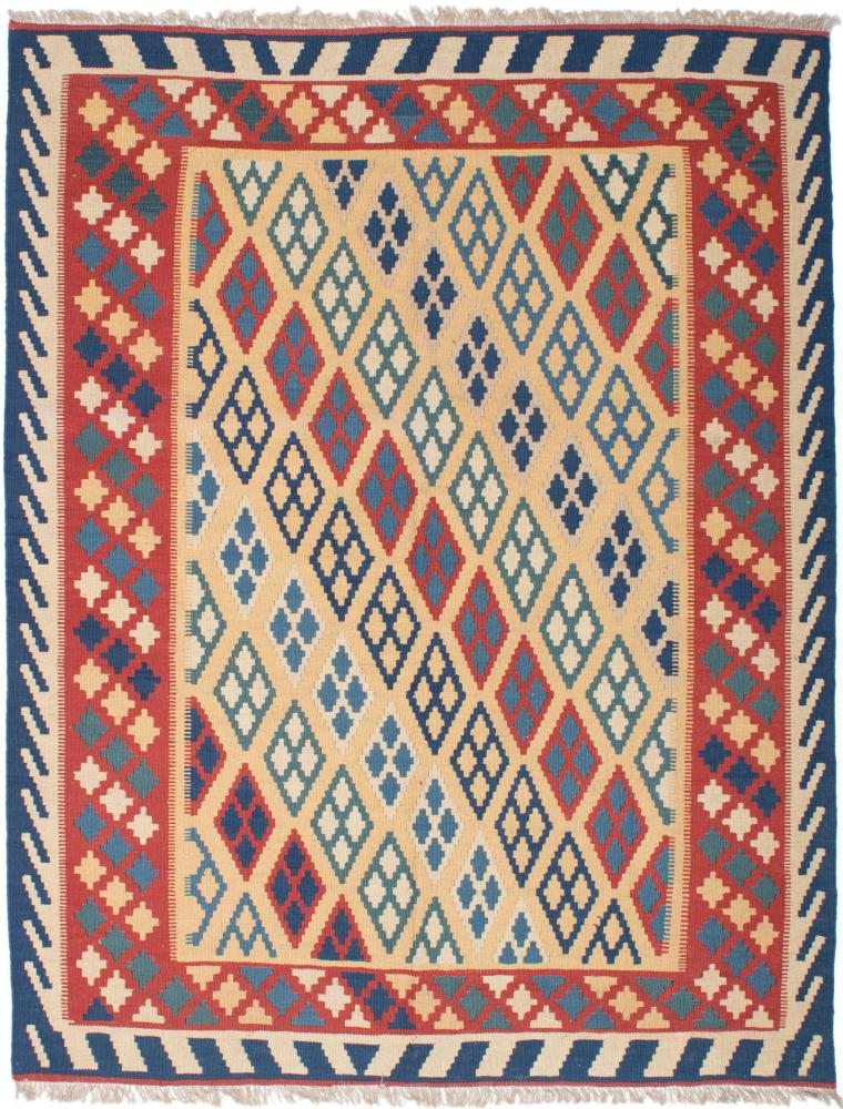 Persian Rug Kilim Fars 205x157 205x157, Persian Rug Woven by hand