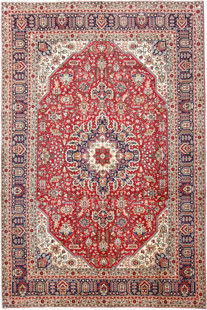 Persian Rug Tabriz 295x199 295x199, Persian Rug Knotted by hand