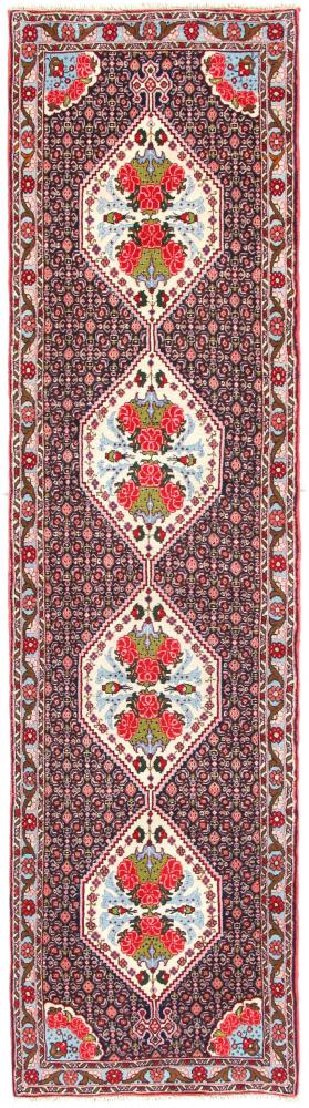 Persian Rug Senneh 9'10"x2'7" 9'10"x2'7", Persian Rug Knotted by hand