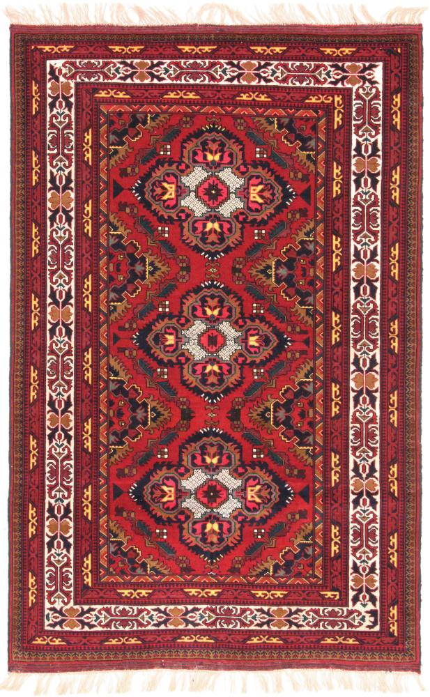 Afghaans tapijt Shirwan 4'9"x3'1" 4'9"x3'1", Perzisch tapijt Handgeknoopte