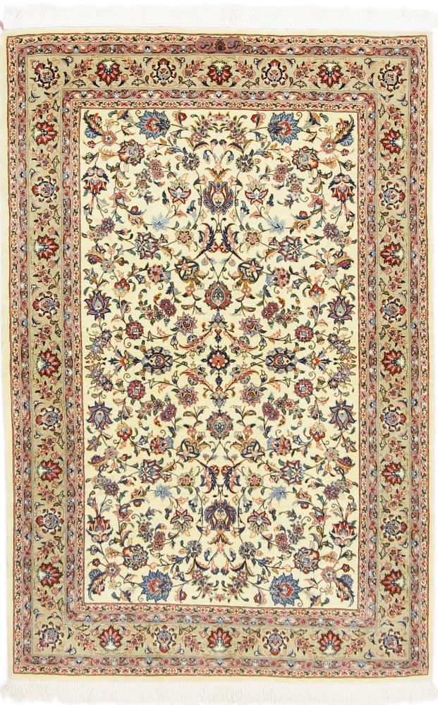 Persian Rug Isfahan Ilam Sherkat Farsh Silk Warp 154x99 154x99, Persian Rug Knotted by hand