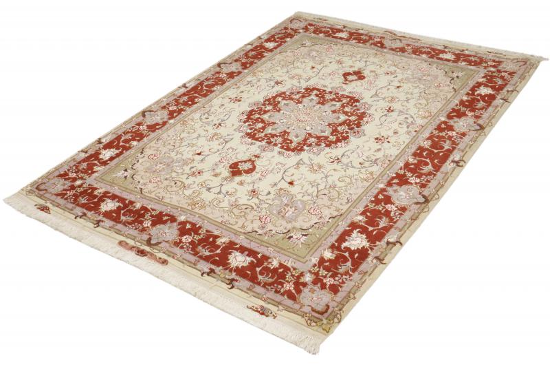 Persian Rug Tabriz 50Raj 205x153 205x153, Persian Rug Knotted by hand