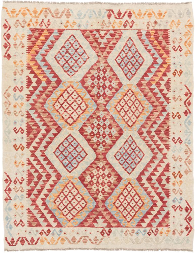 Afghanischer Teppich Kelim Afghan 193x151 193x151, Perserteppich Handgewebt