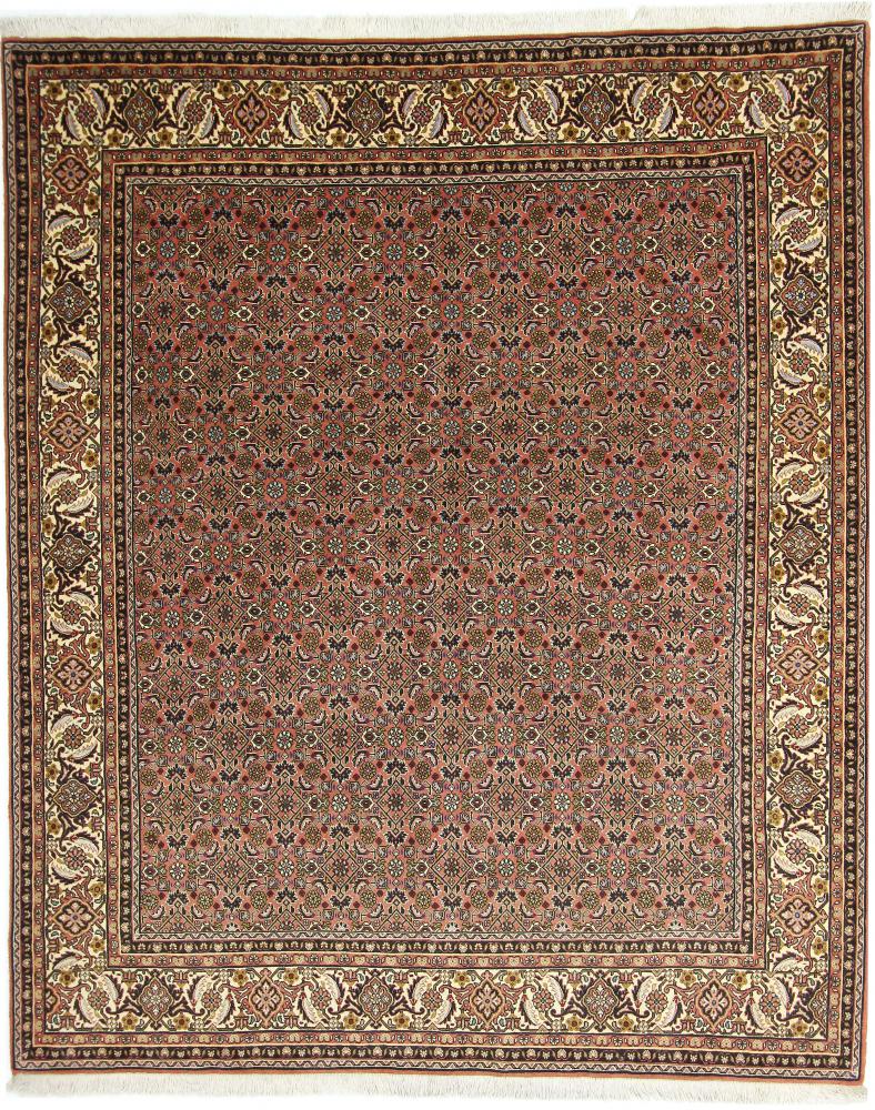 Persian Rug Bidjar 8'0"x6'8" 8'0"x6'8", Persian Rug Knotted by hand