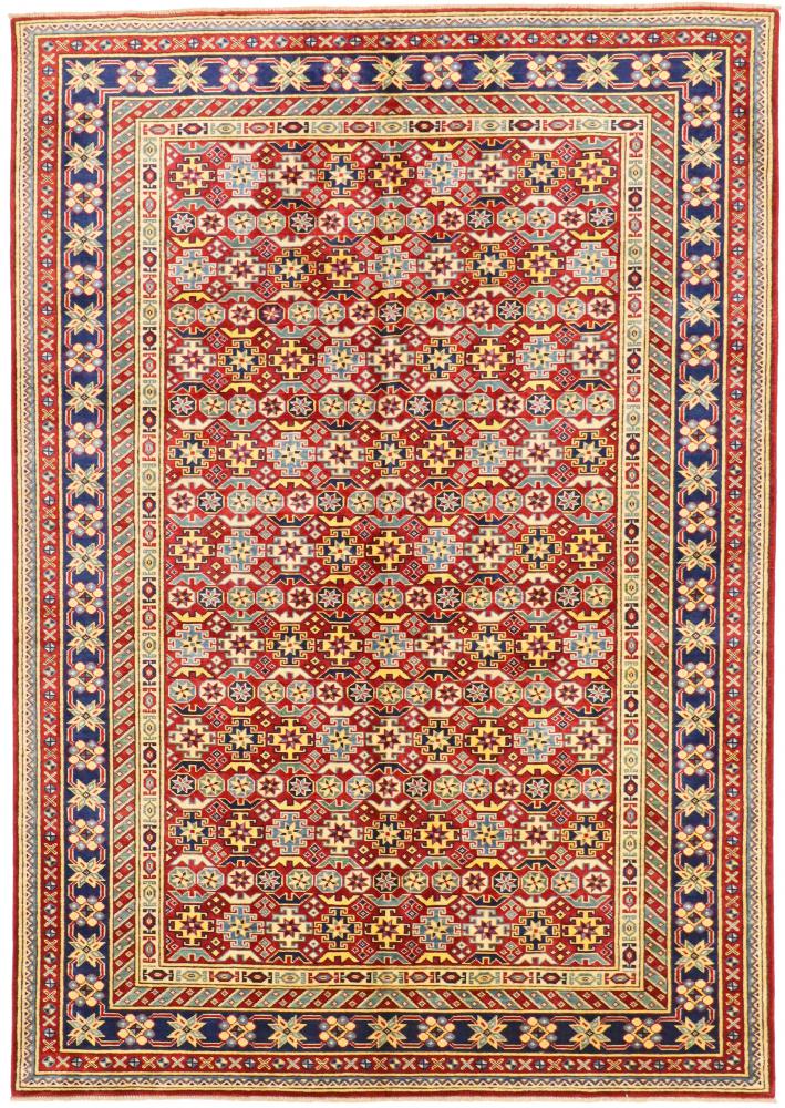 Afghaans tapijt Afghan Shirvan 7'4"x5'1" 7'4"x5'1", Perzisch tapijt Handgeknoopte